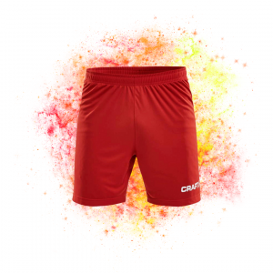 #FCHT - Short CRAFT Squad rouge Adulte