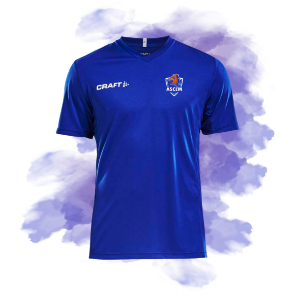 #ASCLM - Maillot Craft Squad solid junior – Image 3
