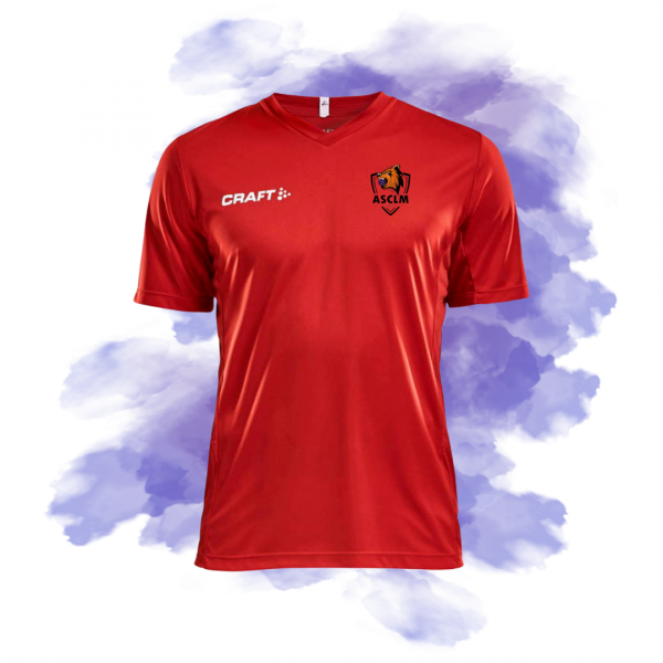 #ASCLM - Maillot Craft Squad solid junior – Image 4