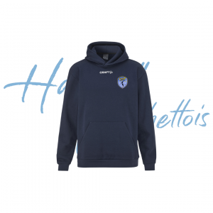 #HBR - Sweat Craft community hoodie marine adulte