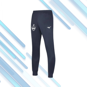 #ASHBBRANNAIS - Pantalon Mizuno marine team sweat